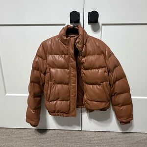 Brown Puffer Jacket